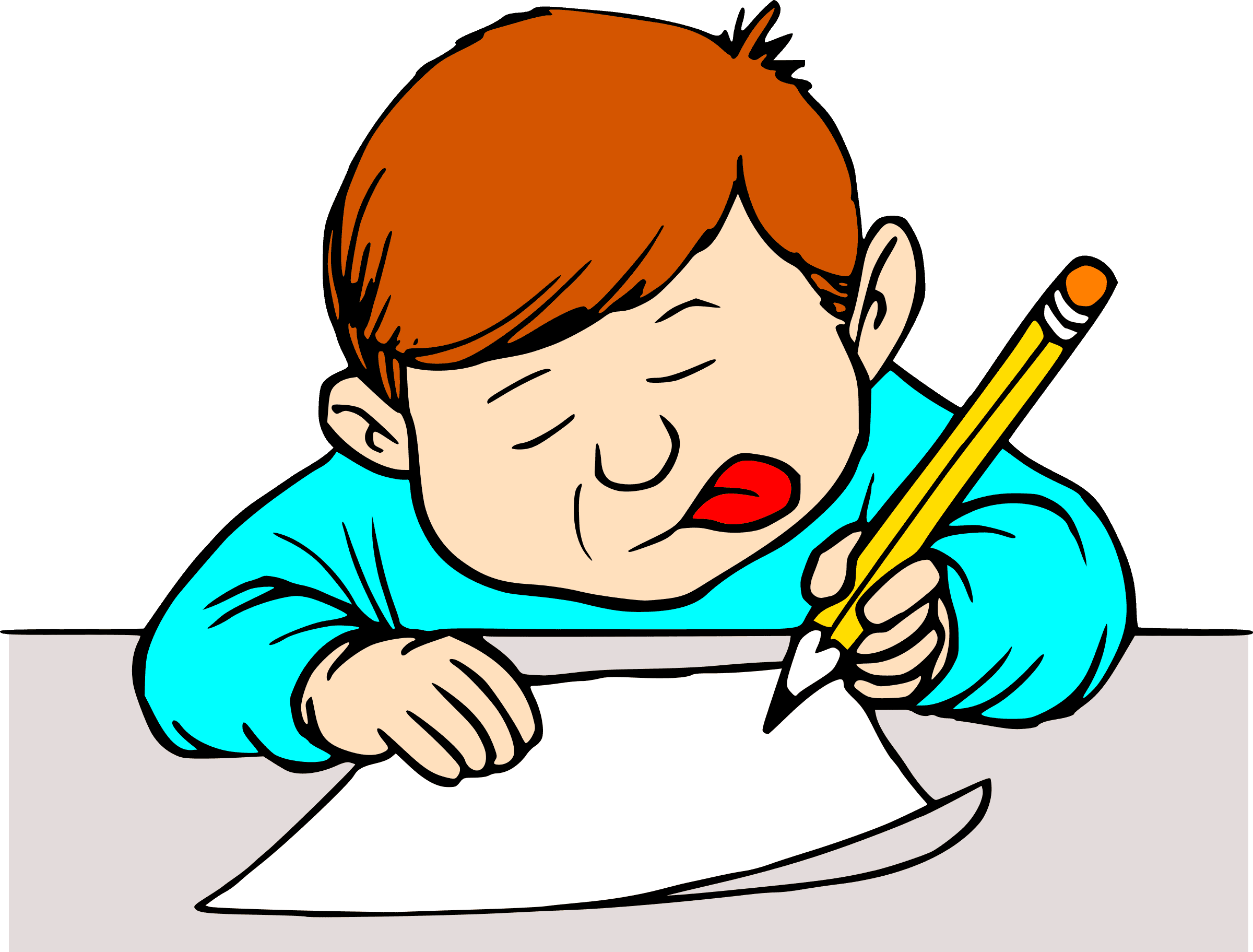 The unintention to write